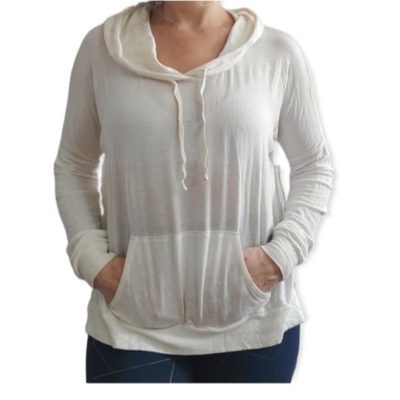 Brandy Melville Cotton Hoodie- One Size - Picture 1 of 7